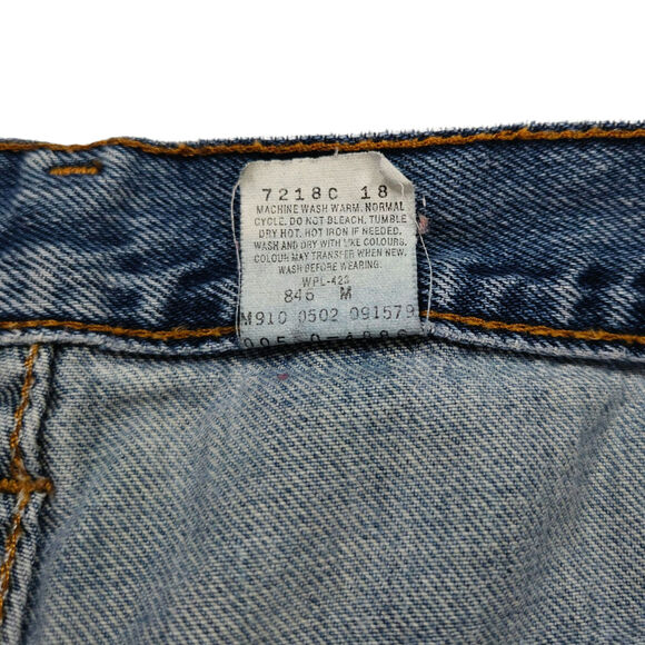 Levi’s 560 Comfort-Fit Taper Jean W34 L32 Dark Stonewash Loose Baggy Y2K Vintage - Picture 7 of 10